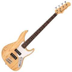 Fret King Perception Custom 4 String Bass - Natural Ash