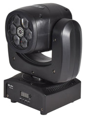 2x QTX MHS-90L: 90W LED Moving Head with Laser