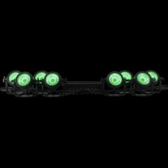 Showtec Titan Strobe FLEX FX, Set of 8x 100 W LED Strobes + Controller