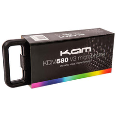 Kam KDM580 Vocal Dynamic Microphone inc Cable + Case
