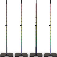 4x Chauvet FLEXstand FX ILS LED Square Base stand