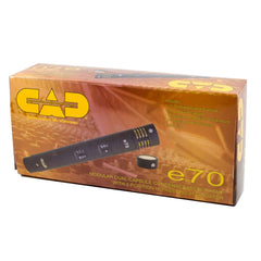 Cad Equitek S Diaphragm Condenser Mic With Cardioid And Omni Capsules