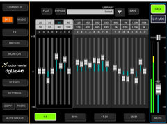 Studiomaster DIGILIVE8C Digital Mixing Console