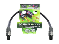 Sommer Cable Speaker Cable Speakon 4X2.5 0.5M Bk