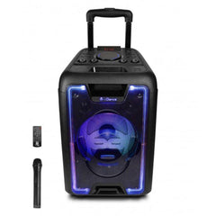 iDance Mega Box 1000 Tragbares Bluetooth-Soundsystem 200-W-Lautsprecher