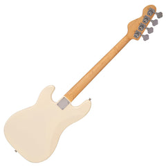 Vintage V40 Coaster Series Bass Guitar - Vintage White
