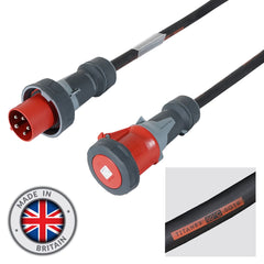 Mennekes 15m 63A Male - 63A Female 3PH 16mm 5C Cable, Mennekes