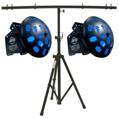 2 x American DJ Vertigo Hex LED Light Effect DJ Disco Lighting Package