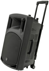 QTX 12" aktive tragbare PA mit UHF, USB, SD und Bluetooth