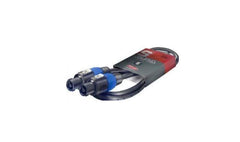 Stagg Câble haut-parleur 2 m Noir Câble Speakon