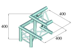 Alutruss Decolock Dq3-Pal32 3-Way Corner 90?