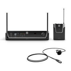 LD Systems U308 BPL Kabelloses Mikrofonsystem mit Taschensender und Lavalier-Mikrofon – 823–832 MHz + 863–865 MHz