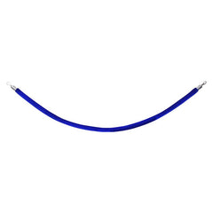 eLumen8 Chrom-Absperrseil, blauer Samt