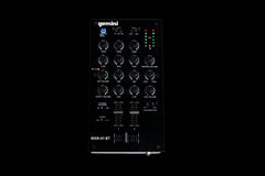 Gemini MXR-01BT 2-Kanal-Profi-DJ-Mixer mit Bluetooth-Eingang