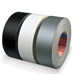 TESA Matt Gaffa Black Tape 50M x 50MM Stage Lighting Suitable for Cables/Leads
