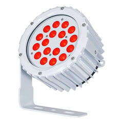 LEDJ Aspect XL Außenleuchte in Rot (weißes Gehäuse)