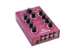 Omnitronic Gnome-202 Mini-Mixer, Rot