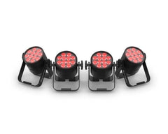CHAUVET DJ Freedom Par Q12 X4 4-PACK Battery Powered PARs with Charge Case