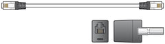 Câble modem AV:Link RJ11 avec adaptateur BT 5,0 m