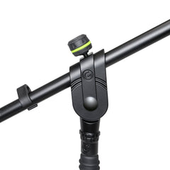 Gravity MS 2222 B Pied de micro court avec base ronde et perche télescopique