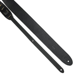 Perri 6552 Deluxe Black Italian Leather Strap W/suede Backing