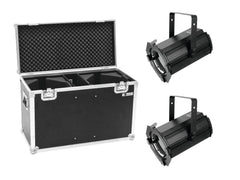 Set 2x LED THA-100F MK2 Theater-Spot + Case