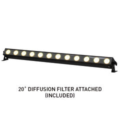 ADJ UBL12H Ultra Bar HEX Linear LED Bar RGBAL+UV 12 x 20W 1M Batten
