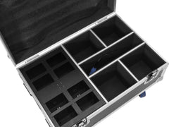 Roadinger Flightcase 4X Akku Ip Up-4 Plus Hcl Spot Wdmx mit Ladefunktion