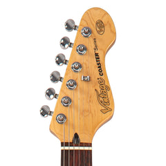 Vintage V60 Coaster Electric Guitar Pack - Gloss Red