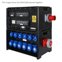 Boîte de distribution PCE MERZ 63A 3PH RCBO avec Pass Thru