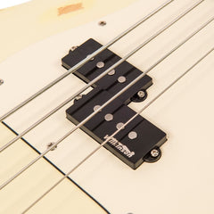 Vintage V4 Bass Icon - Distressed Vintage White