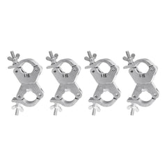 4x Coupleur pivotant Eurolite TPC-35 - Argent