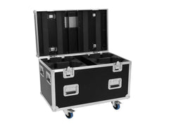 ROADINGER Flightcase HIGHLINE 4x LED IP TMH-H420 WASH