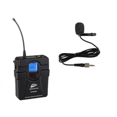 JB Systems HF-TWIN-Empfänger mit 2x Headset-Mikrofon und 2x Beltpack-/Lavalier-Mikrofon