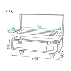 DAP Case for 8x Active Sunstrip Premium Line