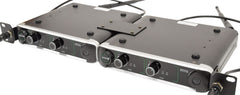 Chord SU20 – ensemble de microphones ceinture double UHF, bleu + jaune