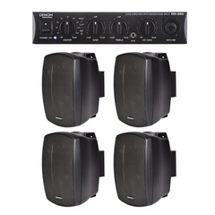 Denon Amplifier & Adastra Speaker PA Bundle for Background Music Outdoor / Indoor