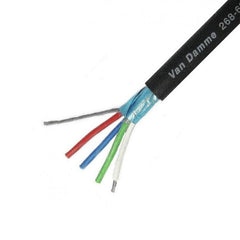 Van Damme Smart Control 2 Paar abgeschirmtes DMX-Kabel, 100 m Spule