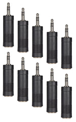 qtx-Adapter 3,5-mm-Stereo-Klinkenstecker - 6,3-mm-Stereo-Buchse