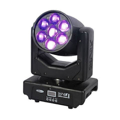 Showtec Shark Zoom Wash One 7 x 15W RGBW LED Moving Head DJ Disco