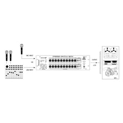 Palmer PB 20 Press Patch Box 20-Channel