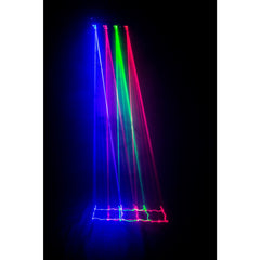 JB System MultiBeam Laser Vierkopf RGB DJ Lichteffekt DMX