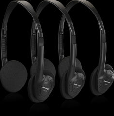 Behringer HO 66 Stereo Headphones Multipack 3-Pack
