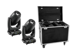 FUTURELIGHT Set 2x DMH-200 LED Moving-Head + Koffer