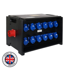 Boîtier de distribution PCE MERZ 32A 3PH vers 12x 16A RCBO