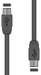 AV:Link USB Typ-C auf USB Typ-C Synchronisierungs- und Ladekabel 1,5 m