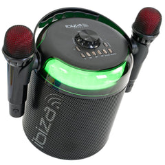 Ibiza KARAHOME-BK Enceinte Bluetooth AUTONOME « Karaoké » 120W