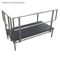 Global Truss GT Tour Deck 1m Handrail