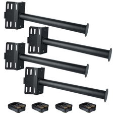 4x Showgear Tree & Pole Mounting Bracket MKII 50mm Lighting Speaker Bar