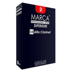 Marca Reed Clarinet Alto Superieure Cut 2  - Pk Of 10